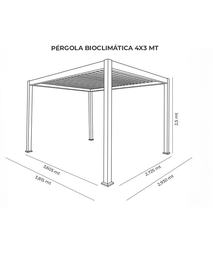 Pérgola Bioclimática