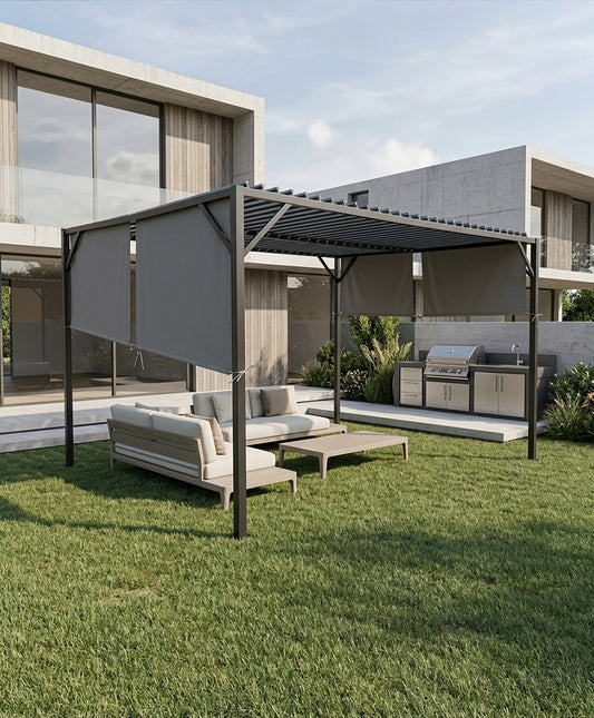 Pérgola Jardín 4x3 mts - Mod 2