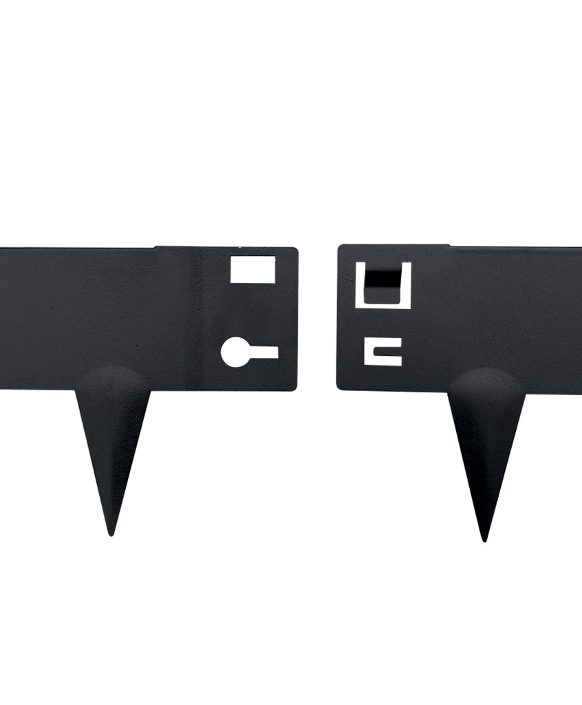 Pack 10 mt - Solerilla Acero Negra 8 CM