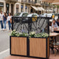 Pack Steel Deco + Jardinera Slim Full