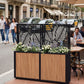 Pack Steel Deco + Jardinera Full