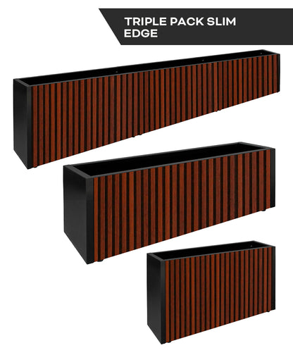 Triple Pack Slim Edge