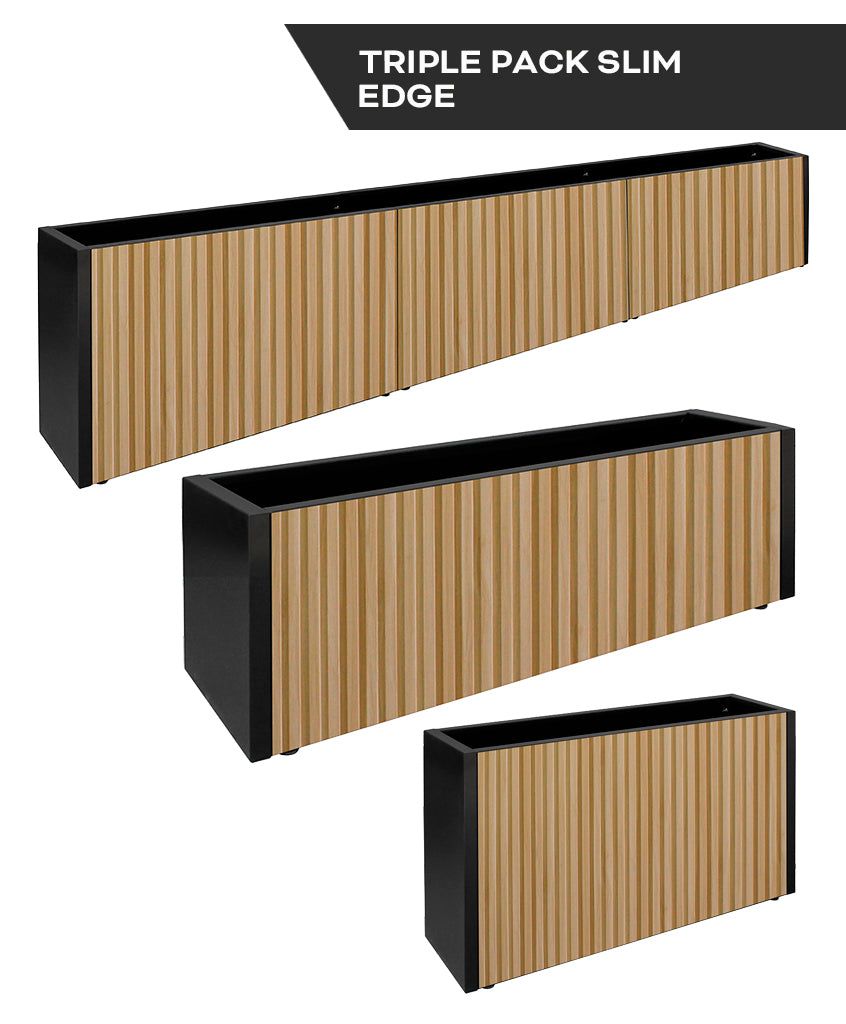 Triple Pack Slim Edge