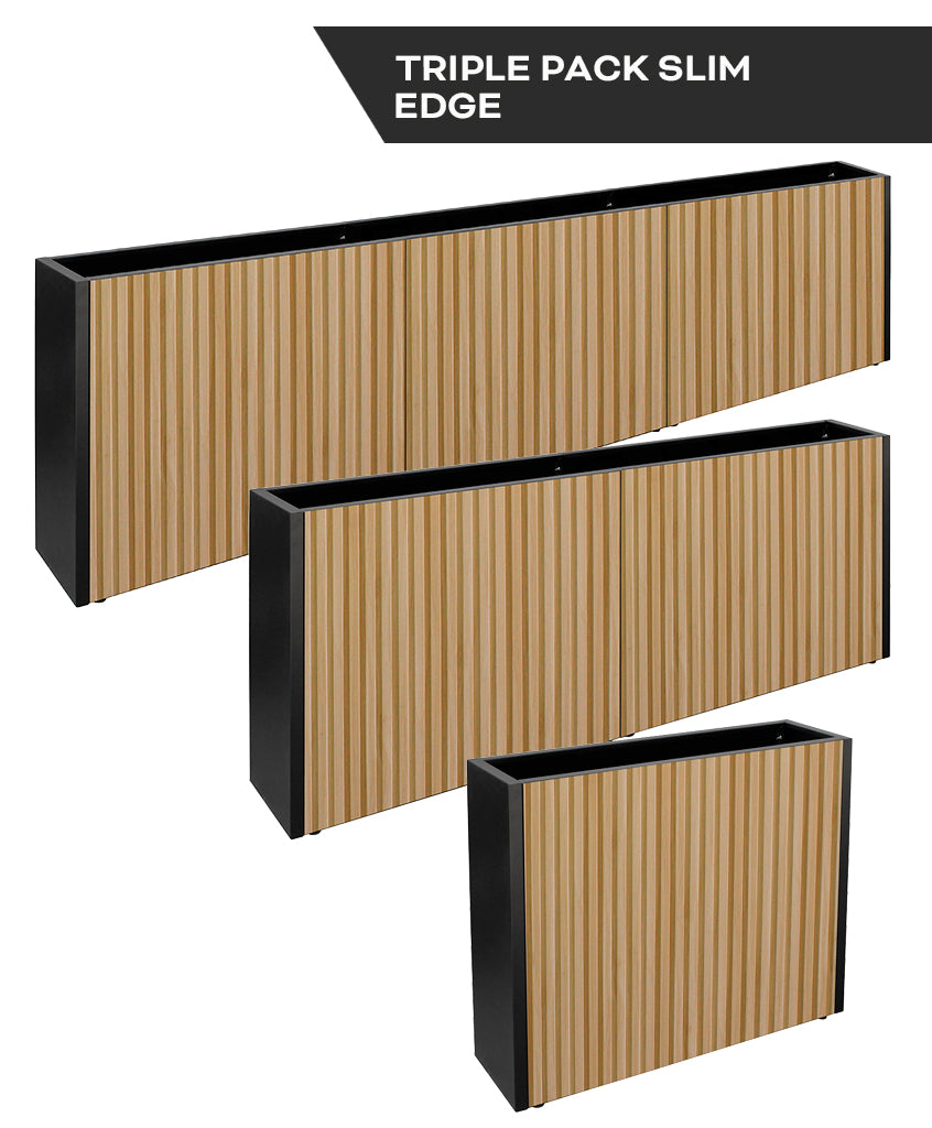 Triple Pack Slim Edge