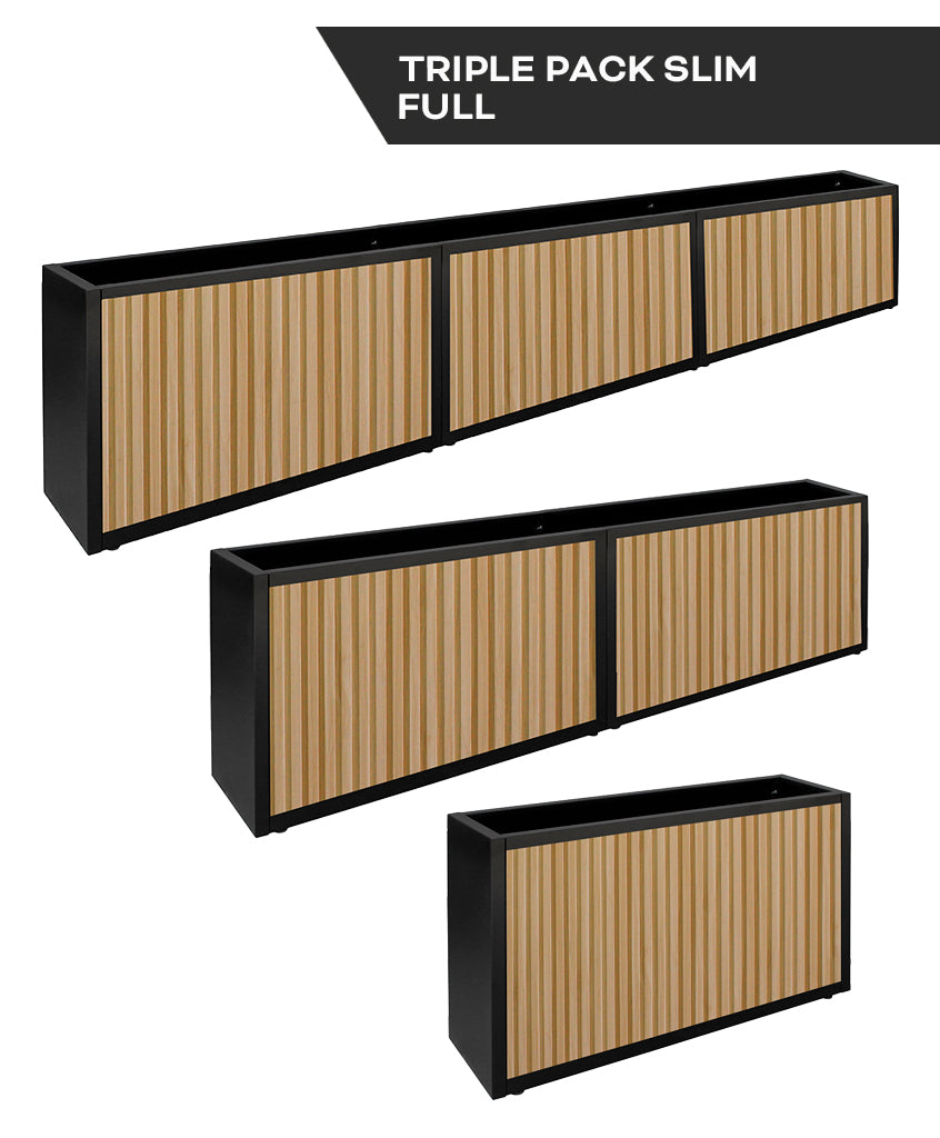 Triple Pack Slim Full