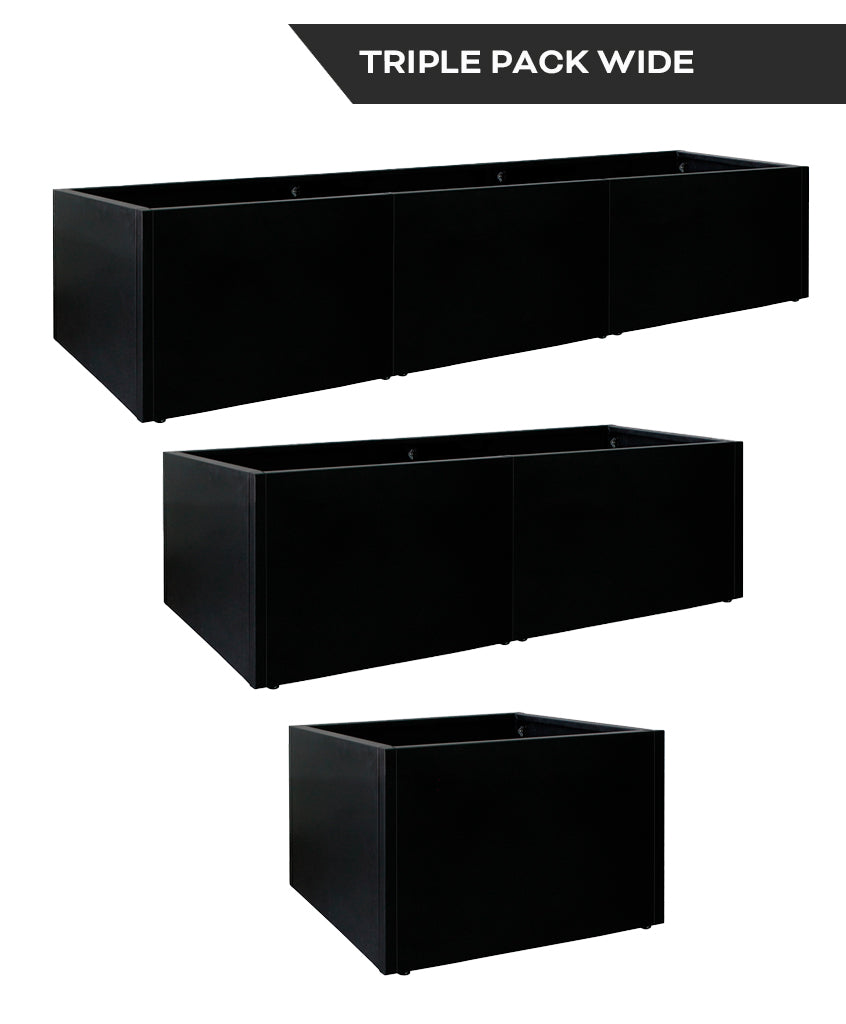 Triple Pack Maceta Wide