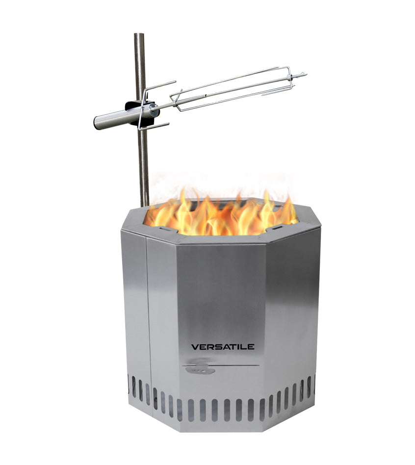 Pack Brasero con Spiedo, Parrilla o Plancha